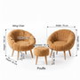 Atelier Del Sofa Lida Wellsoft - Marrón